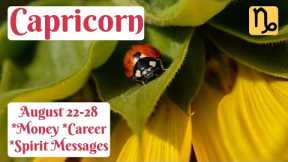 ♑CAPRICORN⭐TAKING CHARGE, CAPRICORN!⭐WEEKLY TAROT & ORACLE AUGUST 22 - 28/NEXT 7 DAYS🔮