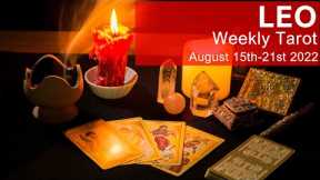 LEO WEEKLY TAROT READING AN IMPORTANT MEETING WILL BE FRUITFUL LEO  August 15th to 21st 2022