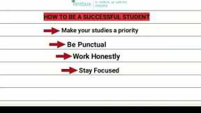 How to be a successful student | ilmibox academy online | Career education