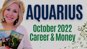 AQUARIUS - Something Has To Give, Aquarius! OCTOBER 2022 Career & Money Tarot Reading