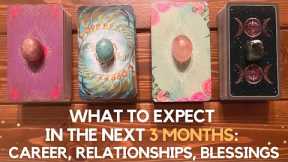 What to expect in the next 3 months: Career, Relationships, Blessings ✨ (Timeless) | Pick a Card