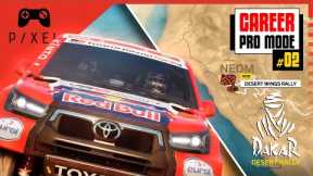 Desert Wings Rally (Professional Career Mode) | Ep.2 | DAKAR Desert Rally