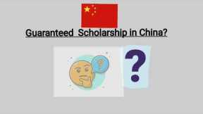 Guaranteed Scholarship in china ? | ilmibox academy online | Career education