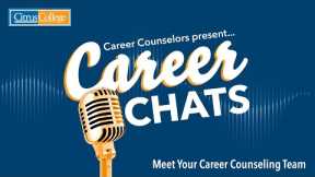 Career Chats Podcast Episode 1: Meet Your Career Counseling Team