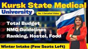 Kursk State Medical University Russia- Reviews, Hostel, Fee Structure | MBBS in Russia 2023