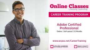 Career Training Certificates: Adobe Certified Professional