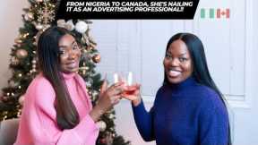 From Nigeria to Canada, she's nailing it as an advertising professional!!