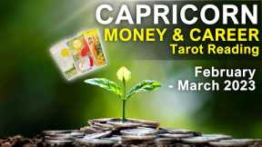 CAPRICORN MONEY & CAREER TAROT A GOLDEN GIFT: THE WAITING IS OVER February - March 2023