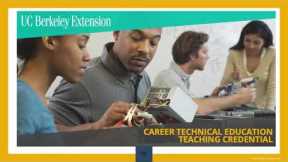 Adult Education and Career Technical Education Teaching Credentials Online Information Session