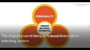 Career counselling: The importance of Unique Natural Potential in selecting careers in 2020
