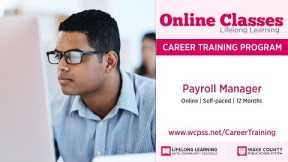 Career Training Certificates: Payroll Manager