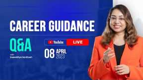 Career Guidance Live with Sreevidhya Santhosh | 8 April 2023 | Live Streaming
