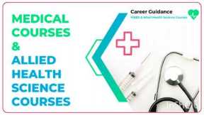 Career Guidance for XII Students in Medical & Allied Health Science Courses | Tamilnadu | All INDIA.