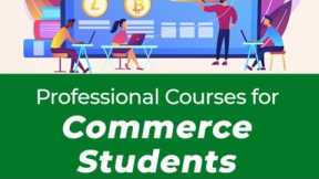 Professional Courses for Commerce students | #lesserknowncareeroptions | PickMyCareer #shorts