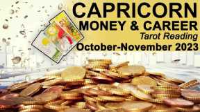 CAPRICORN MONEY & CAREER  NEW MONEY, MAJOR TRANSITION & RECOVERY October - November 2023 #tarot