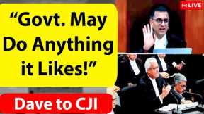 Govt. May Do Anything it Likes! -Dave Debates with CJI, Article 370 Hearing