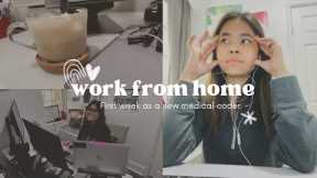 Work from home: my first week as a new medical coder | medical coding journey