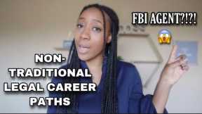 DIFFERENT LEGAL CAREERS | (Non-Traditional careers you can have with a law degree)