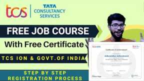 Free Career Skills Training Course by TCS iON & Govt. Of India | Tcs  NCS Training Course For Free