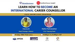 Learn How to Become an International Career Counsellor | Webinar