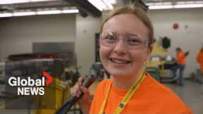 BC program exposes high school girls to a future in skilled trades: See it so you can be it
