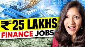 Highest Paying Finance Jobs (25L+ Package)