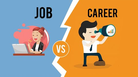Job vs Career - Difference between job and career