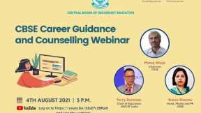 CBSE Career Guidance and Counselling Webinar for school students