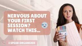 START A PROFESSIONAL ORGANIZING BUSINESS | HOW TO RUN YOUR FIRST SESSION