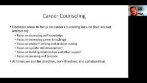 Intro to Career Counseling