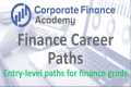 Finance Career Paths for Finance