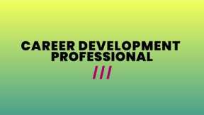 Career Development Professional (0869)