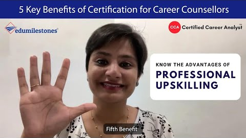 👍 5 Key Benefits of Career Counselling Certification | Certified Career Analyst | Edumilestones.