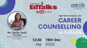 Importance of Career Counselling in Schools | Webinar For Students, Parents & Educators