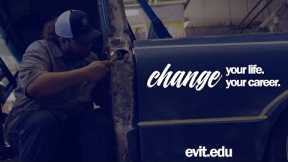 EVIT offers career training in the Collision Repair program | Change Your Career. Change Your Life