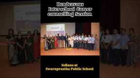 Our Sofians attended an insightful Career counselling session at Swarnprastha Public School  #career