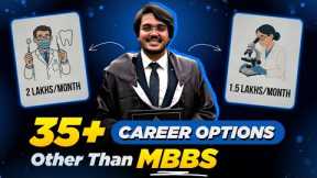 No Drop for NEET 2026? 35+ Best Highest Paying Career Options Other Than MBBS for PCB Students