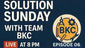 SOLUTION SUNDAY EP 06 || SOLVE ALL YOUR DOUBT REGARDING COLLEGE,CAREER,COUNSELLING ||