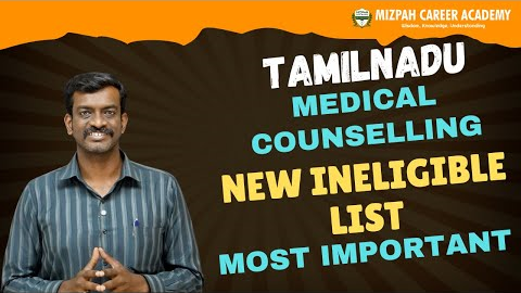 New Ineligible List - Latest Update from TN Medical Selection 2025 - Tamil Nadu Medical Counselling