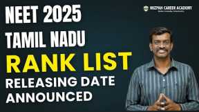 Tamil Nadu Rank List Releasing Date - Ineligible List - Tamil Nadu Medical Selection Latest Updates