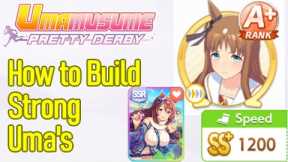 Uma Musume how to build ANY trainee, best career strategies, make pvp characters, get high ranks