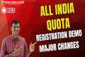 All India Quota Registration Demo -