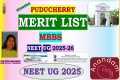 Puducherry MBBS State Merit List