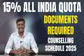 Documents Required for All India