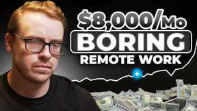 9 Boring But High Paying Remote Jobs (Always Hiring in 2025)