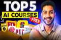 5 BEST Free AI Courses in 2025