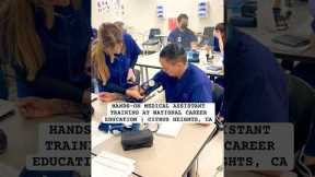 Hands-On Medical Assistant Training at National Career Education | Citrus Heights, CA