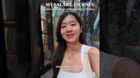 My salary journey from $55k to $185k #salary #careertips #careergrowth #corporate life