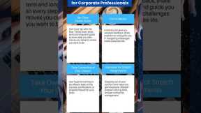 Career Development Tips for Corporate Professionals!