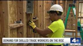 Need a job? Demand for skilled trade workers is rising